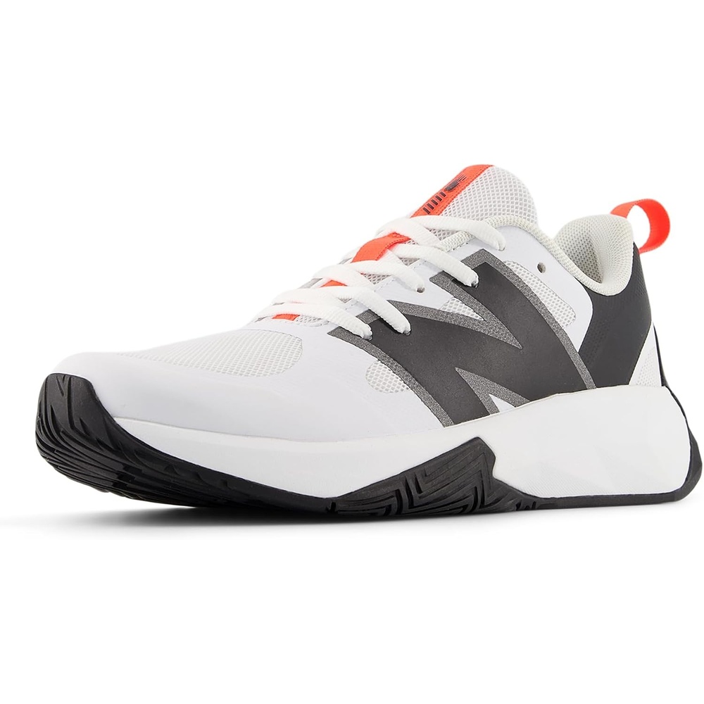 image:imageNew Balance Kids FuelCell Play V1 Laceup Trail Running ShoesWhiteUrgent RedBlack