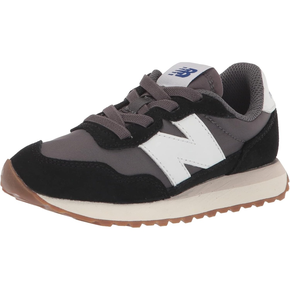 image:imageNew Balance Kids Kids 237 Bungee Lace Sneaker Casual ShoesBlackMoonbeam