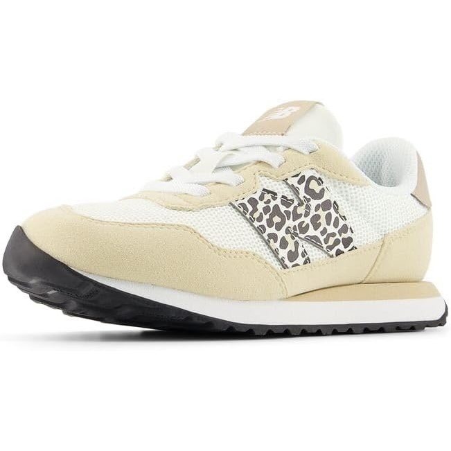 image:imageNew Balance Kids Kids 237 Bungee Lace Sneaker Casual ShoesSea SaltSandstone
