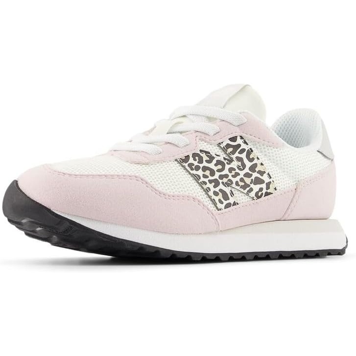 image:imageNew Balance Kids Kids 237 Bungee Lace Sneaker  Casual ShoesSea SaltStone Pink