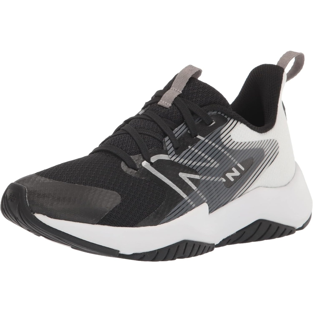 image:imageNew Balance Kids Rave Run V2 LaceUp Running Shoes Road Running ShoesBlackWhite