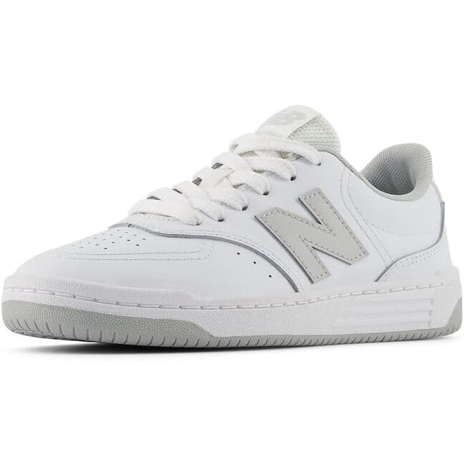 image:imageNew Balance UnisexChild Bb80 V1 Laceup SneakerWhiteBrighton Grey