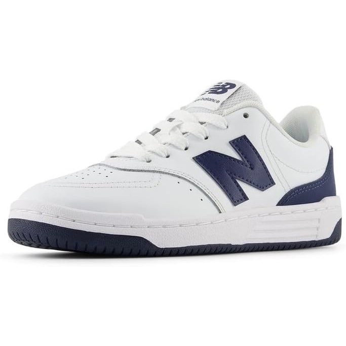 image:imageNew Balance UnisexChild Bb80 V1 Laceup SneakerWhiteNb Navy
