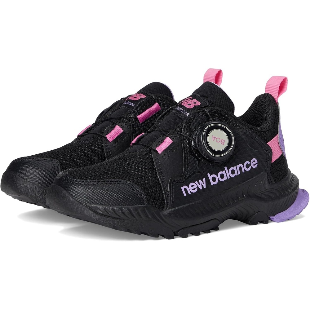 image:imageNew Balance UnisexChild Dynasoft Trail Magic V1 Boa Running ShoeBlackViolet CrushReal Pink