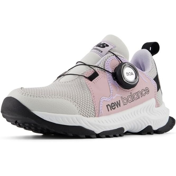 image:imageNew Balance UnisexChild Dynasoft Trail Magic V1 Boa Running ShoeGrey MatterTwilight HazeBright Lavender