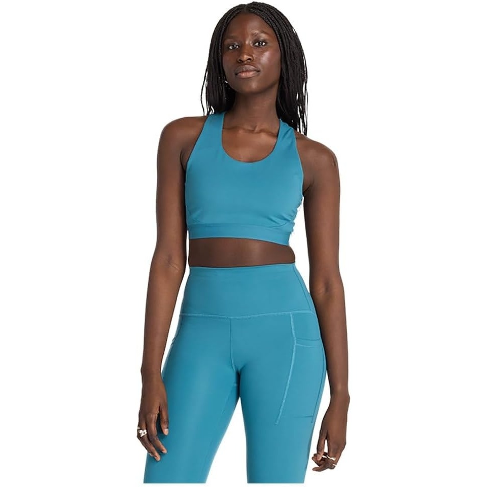 image:imageNew Balance Womens Nb Sleek Medium Support Pocket Sports BraTerrarium