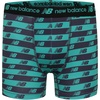 New Balance Boys’ 3.5″ Underwear, Performance Boxer Briefs (4 Pack)(Midnight Violet/Ice/Airy Teal/Black)