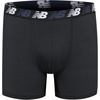 New Balance Boys’ 3.5″ Underwear, Performance Boxer Briefs (4 Pack)(Navy Dark Artic/Black/Navy/Ice)