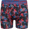 New Balance Boys’ 3.5″ Underwear, Performance Boxer Briefs (4 Pack)(Team Red Thunderbolt Camo/Blue Graphite/Team Red/Black)