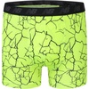 New Balance Boys’ 3.5″ Underwear, Performance Boxer Briefs (4 Pack)(White/Hi-lite/Black/Hi-lite Print)