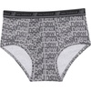 New Balance Boys’ Non-brushed Jersey Performance Wicking Cotton Brief Underwear (5 Pack)(Castlerock/Raincloud/Black/Raincloud/Black)