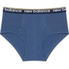 New Balance Boys’ Non-brushed Jersey Performance Wicking Cotton Brief Underwear (5 Pack)(Team Navy/Frosted Glass/Shoreline Blue/ Team Navy/Dark Shoreline Blue)