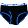 New Balance Boys’ Non-brushed Jersey Performance Wicking Cotton Brief Underwear (5 Pack)(Team Navy/White/Word Blue/ Team Royal/Stripes)