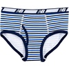 New Balance Boys’ Non-brushed Jersey Performance Wicking Cotton Brief Underwear (5 Pack)(Team Navy/White/Word Blue/ Team Royal/Stripes)
