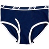 New Balance Boys’ Non-brushed Jersey Performance Wicking Cotton Brief Underwear (5 Pack)(Team Navy/White/Word Blue/ Team Royal/Stripes)