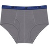 New Balance Boys’ Non-brushed Jersey Performance Wicking Cotton Brief Underwear (5 Pack)(Team Royal/Raincloud/Black/Castlerock/Black)