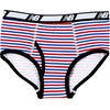 New Balance Boys’ Non-brushed Jersey Performance Wicking Cotton Brief Underwear (5 Pack)(Team Royal/Shoes Red/Team Red/Stripes/White)