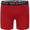 New Balance Boys’ Non-brushed Jersey Sport Performance Wicking Boxer Briefs Underwear (Multi Pack)(Black/Castlerock/Team Red/Raincloud/Black/Team Red)