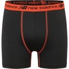 New Balance Boys’ Tagless Moisture Wicking Breathable Boxer Briefs Underwear (2 Performance/2 Mesh)(Airy/Ice/Neo Flame/Black)