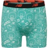 New Balance Boys’ Tagless Moisture Wicking Breathable Boxer Briefs Underwear (2 Performance/2 Mesh)(Airy/Ice/Neo Flame/Black)