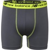 New Balance Boys’ Tagless Moisture Wicking Breathable Boxer Briefs Underwear (2 Performance/2 Mesh)(Blue Oasis/Thirty Watt/Thunder/Black)
