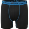 New Balance Boys’ Tagless Moisture Wicking Breathable Boxer Briefs Underwear (2 Performance/2 Mesh)(Blue Oasis/Thirty Watt/Thunder/Black)
