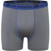 New Balance Boys’ Tagless Moisture Wicking Breathable Boxer Briefs Underwear (2 Performance/2 Mesh)(Team Red/Black/Team Royal/Dark Arctic Grey)