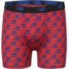 New Balance Boys’ Tagless Moisture Wicking Breathable Boxer Briefs Underwear (2 Performance/2 Mesh)(Team Red/Black/Team Royal/Dark Arctic Grey)