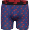 New Balance Boys’ Tagless Moisture Wicking Breathable Boxer Briefs Underwear (2 Performance/2 Mesh)(Team Royal/Team Red/Dark Arctic Grey/Black)