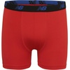 New Balance Boys’ Tagless Moisture Wicking Breathable Boxer Briefs Underwear (2 Performance/2 Mesh)(Team Royal/Team Red/Dark Arctic Grey/Black)