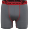 New Balance Boys’ Tagless Moisture Wicking Breathable Boxer Briefs Underwear (2 Performance/2 Mesh)(Team Royal/Team Red/Dark Arctic Grey/Black)