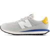 New Balance Kids 237 V1 Lace-up Sneaker(Brighton Grey/Blue Agate)