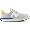 New Balance Kids 237 V1 Lace-up Sneaker(Brighton Grey/Blue Agate)