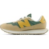 New Balance Kids 237 V1 Lace-up Sneaker(Dark Juniper/Dried Apricot)