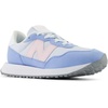 New Balance Kids 237 V1 Lace-up Sneaker(Ice Blue/Rose Sugar)