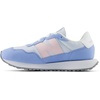 New Balance Kids 237 V1 Lace-up Sneaker(Ice Blue/Rose Sugar)