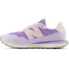 New Balance Kids 237 V1 Lace-up Sneaker(Lilac Glo/Shell Pink)