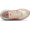 New Balance Kids 237 V1 Lace-up Sneaker(Oyster Pink/Mars Red)