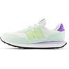New Balance Kids 237 V1 Lace-up Sneaker(Sea Salt/Dry Lime)