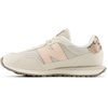 New Balance Kids 237 V1 Lace-up Sneaker(Turtledove/Vintage Rose)