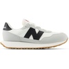 New Balance Kids 237 V1 Lace-up Sneaker(White/Black)