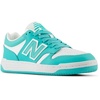New Balance Kids 480 V1 Lace-up Sneaker(Airyteal/White)