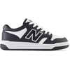 New Balance Kids 480 V1 Lace-up Sneaker(Black/White)