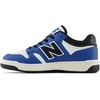 New Balance Kids 480 V1 Lace-up Sneaker(Blue Agate/White)
