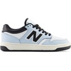 New Balance Kids 480 V1 Lace-up Sneaker(Bright Sky/White)