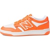 New Balance Kids 480 V1 Lace-up Sneaker(Hot Mango/White)
