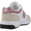 New Balance Kids 480 V1 Lace-up Sneaker(Nb 103 White/Rosewood)