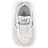 New Balance Kids 480 V1 Lace-up Sneaker(Nb 103 White/Slate Grey)
