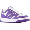 New Balance Kids 480 V1 Lace-up Sneaker(Prism Purple/White)
