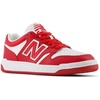 New Balance Kids 480 V1 Lace-up Sneaker(Team Red/White)